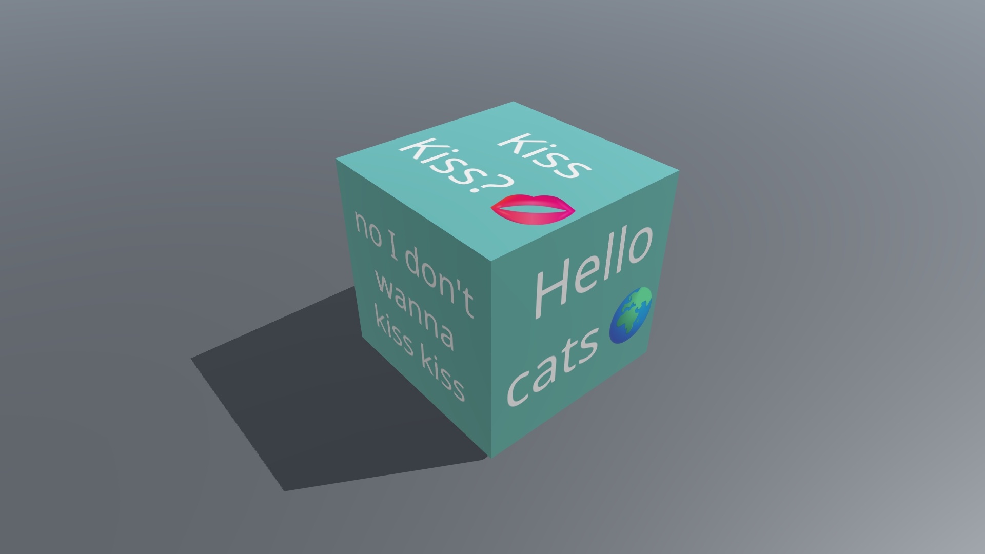3D World Text